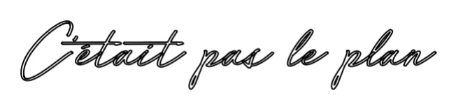 Néon personnalisé: C’était pas le...