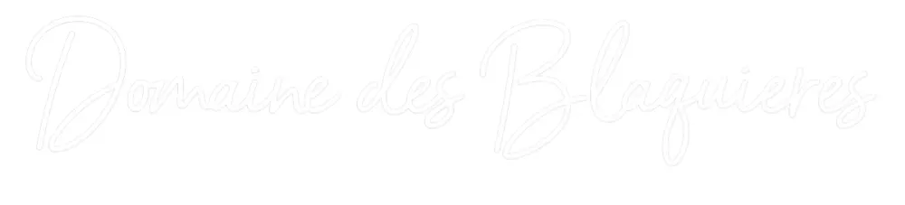 Néon personnalisé: Domaine des Bla...