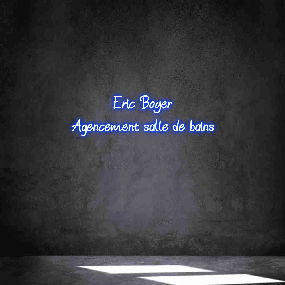 Néon personnalisé: Eric Boyer Agen...