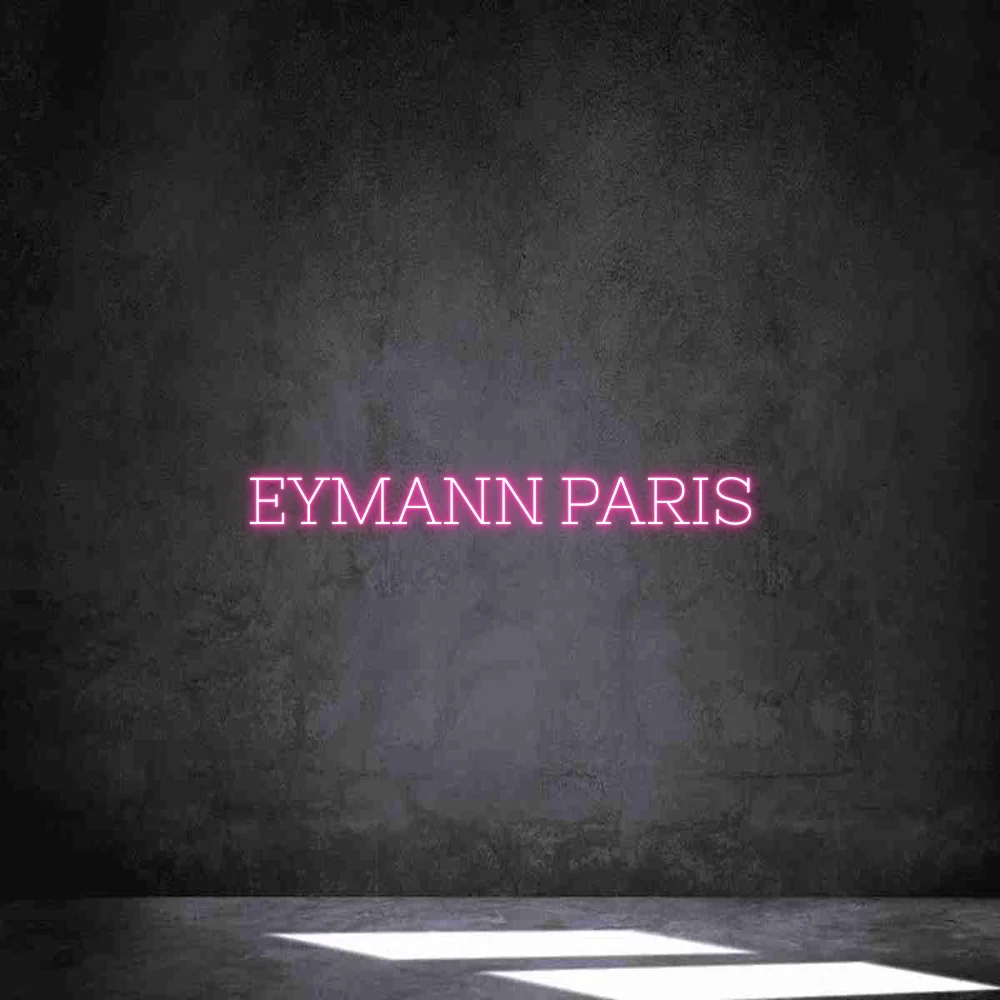 Néon personnalisé: EYMANN PARIS