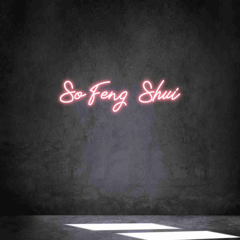 Néon personnalisé: So Feng Shui