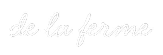 Néon personnalisé: de la ferme