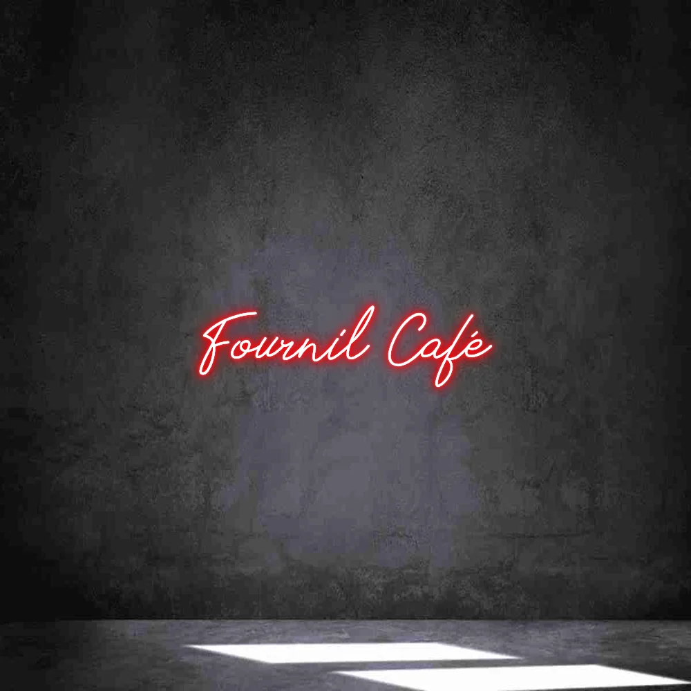 Néon personnalisé: Fournil Café