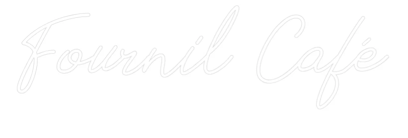 Néon personnalisé: Fournil Café