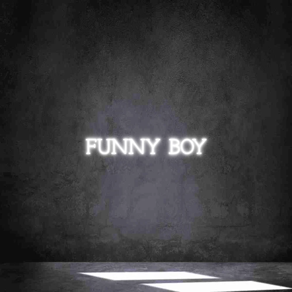 Néon personnalisé: FUNNY BOY