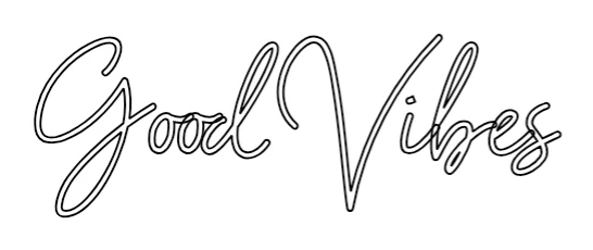 Néon personnalisé: Good Vibes