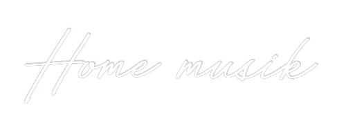 Néon personnalisé: Home musik