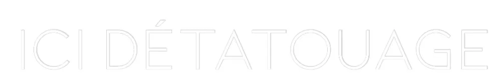 Néon personnalisé: Ici détatouage