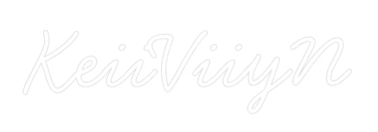 Néon personnalisé: KeiiViiyN