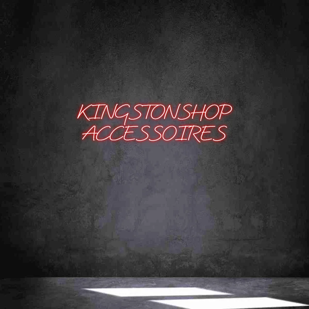 Néon personnalisé: KINGSTONSHOP AC...