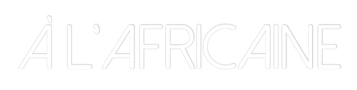 Néon personnalisé: À L’AFRICAINE