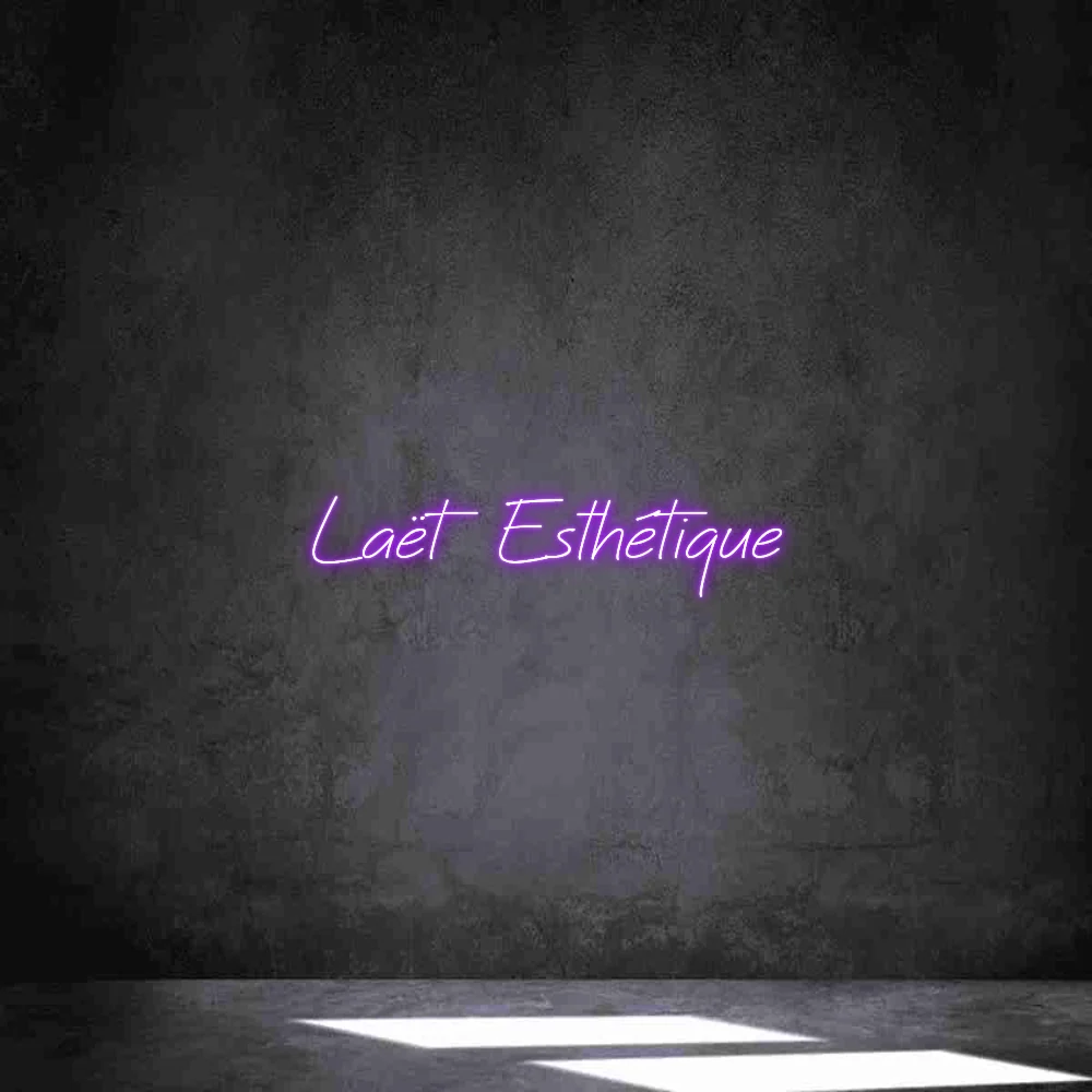 Néon personnalisé: Laët Esthétique
