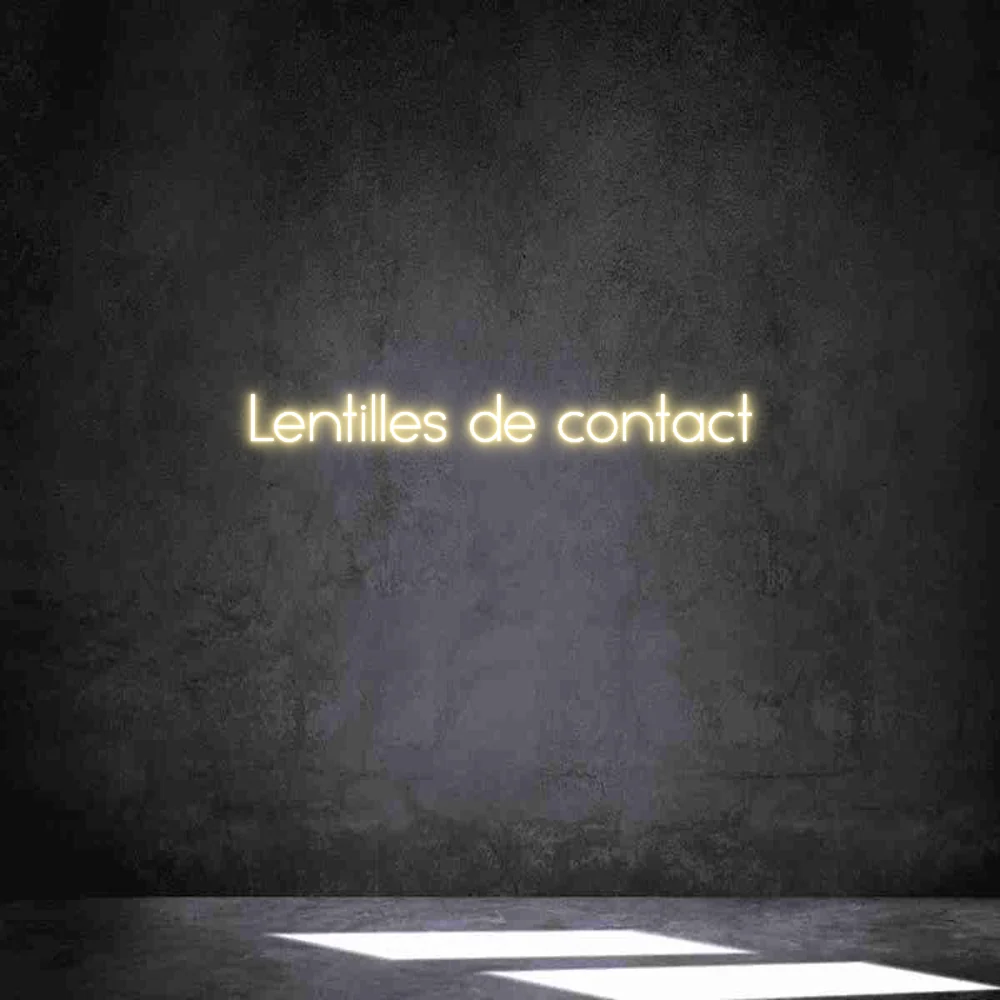 Néon personnalisé: Lentilles de co... (100 CM)