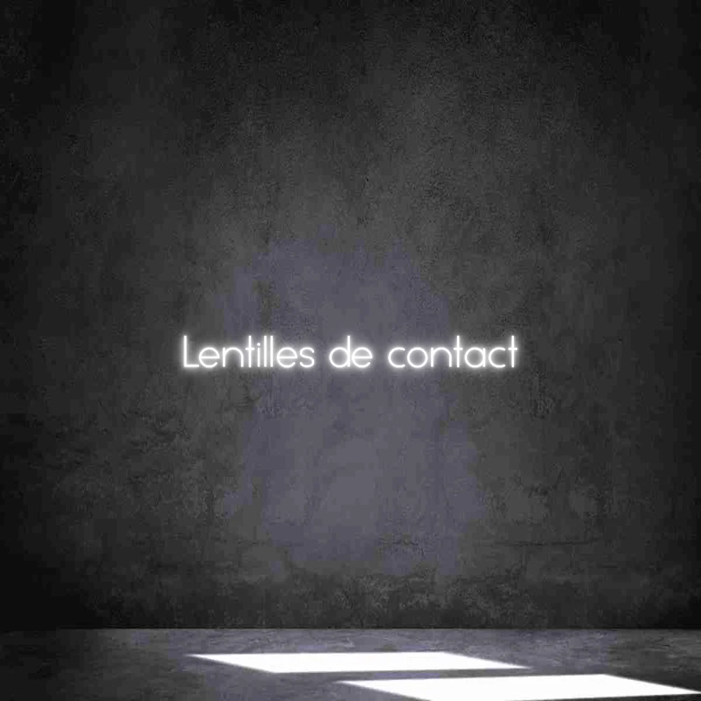 Néon personnalisé: Lentilles de co...
