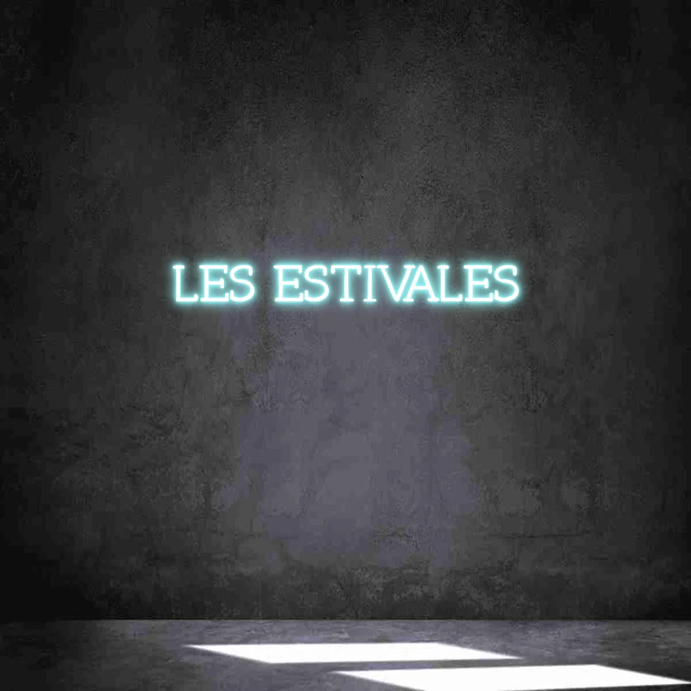 Néon personnalisé: LES ESTIVALES