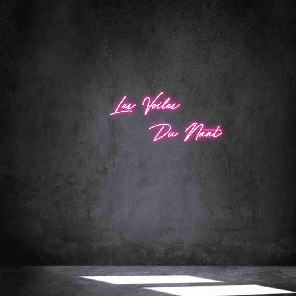 Néon personnalisé: Les Voiles Du N...