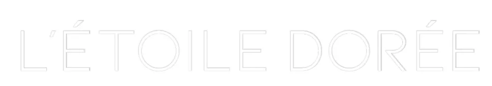 Néon personnalisé: L’étoile dorée