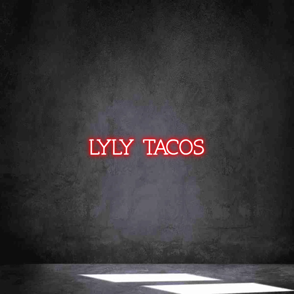 Néon personnalisé: LYLY TACOS