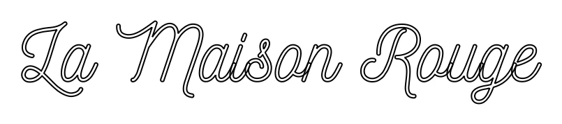 Néon personnalisé: La Maison Rouge