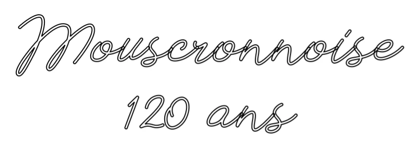 Néon personnalisé: Mouscronnoise 1...