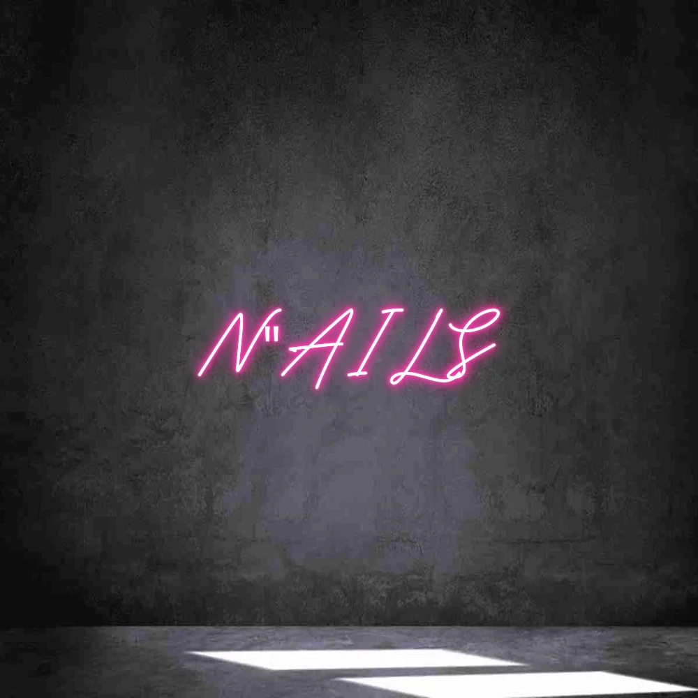Néon personnalisé: N"AILS