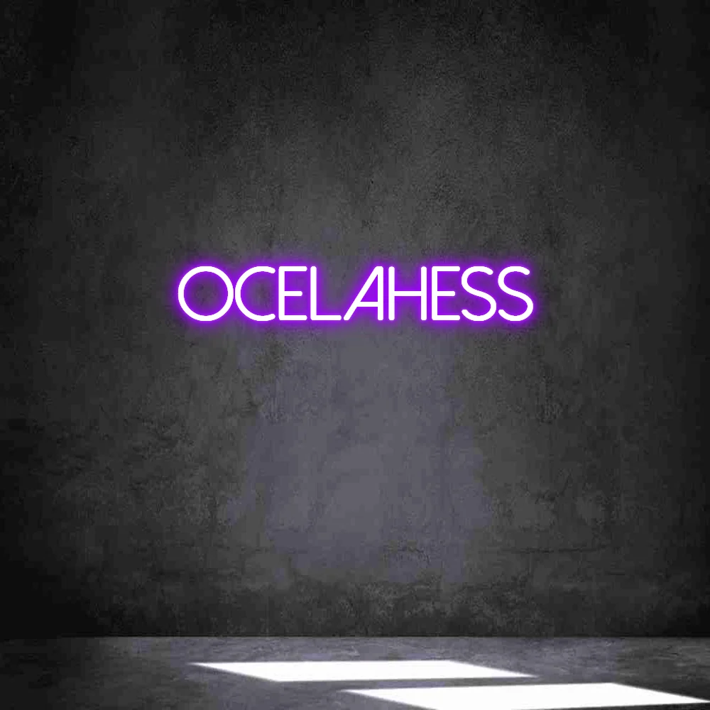 Néon personnalisé: OceLaHess