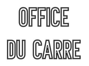 Néon personnalisé: OFFICE DU CARRE