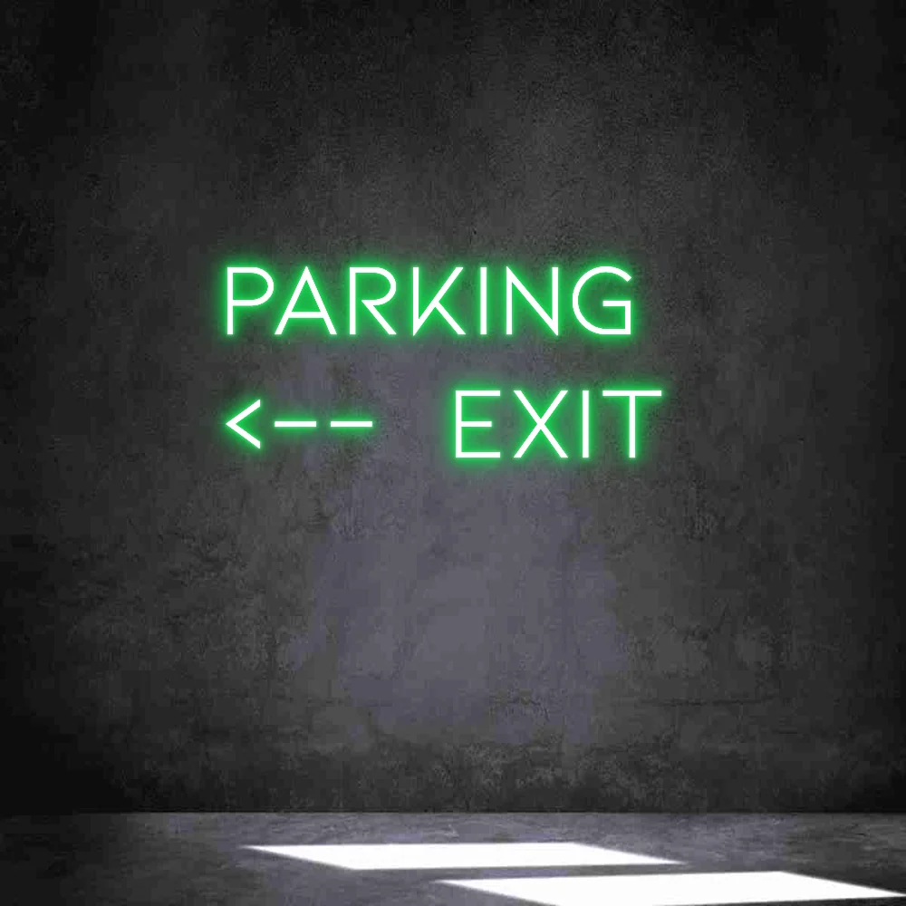 Néon personnalisé: Parking