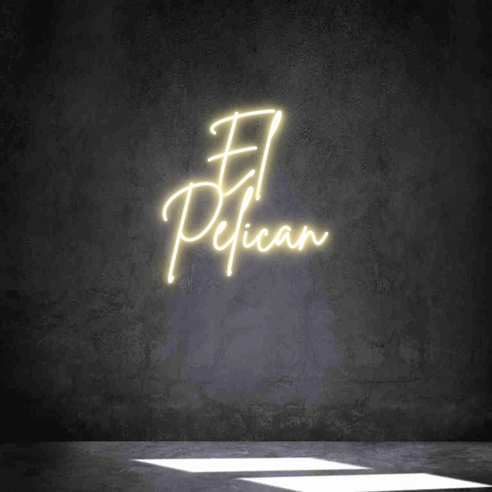 Néon personnalisé: El Pelican