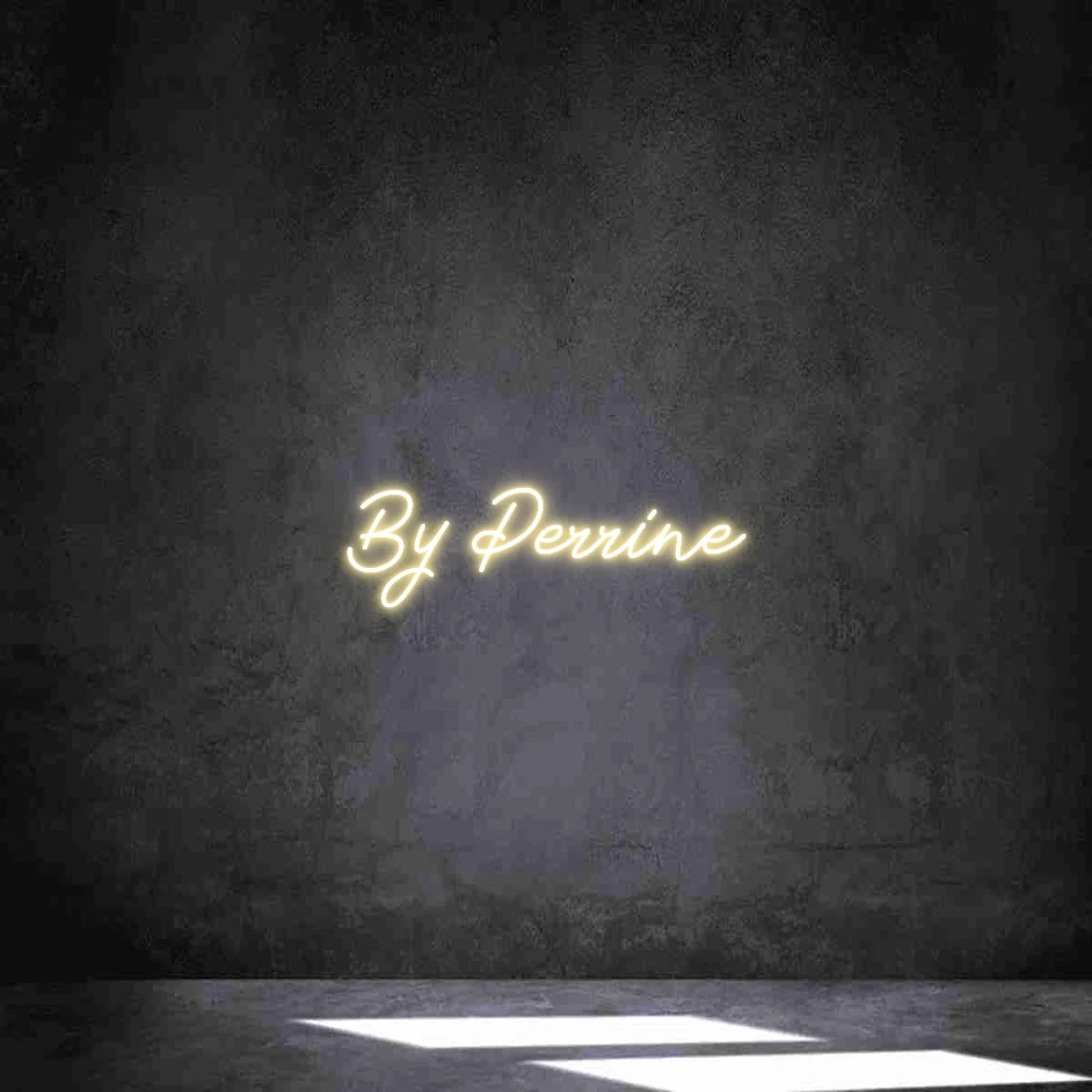 Néon personnalisé: Perrine