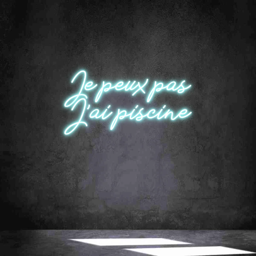 Néon personnalisé: Je peux pas J'...