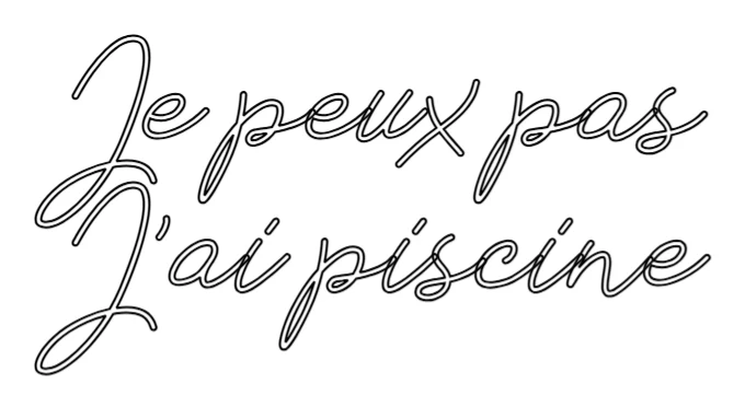 Néon personnalisé: Je peux pas J'...