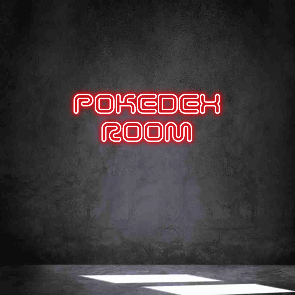 Néon personnalisé: POKEDEX ROOM