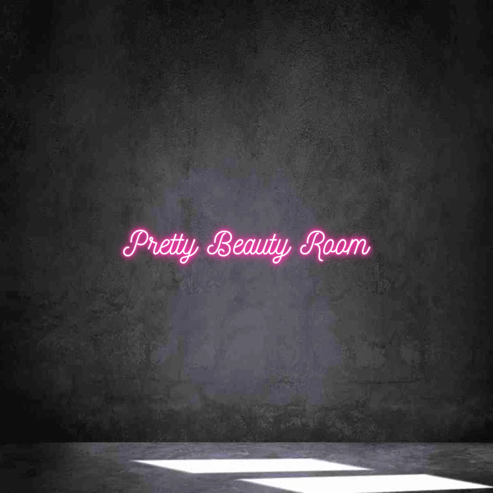 Néon personnalisé: Pretty Beauty R...