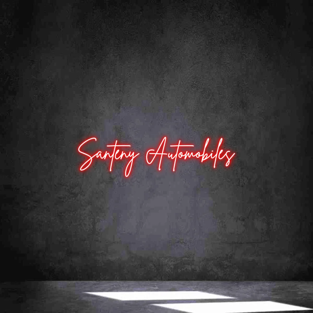 Néon personnalisé: Santeny Autom...