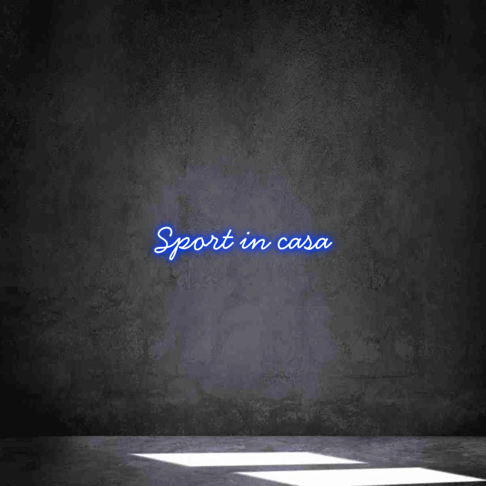 Néon personnalisé: Sport casa