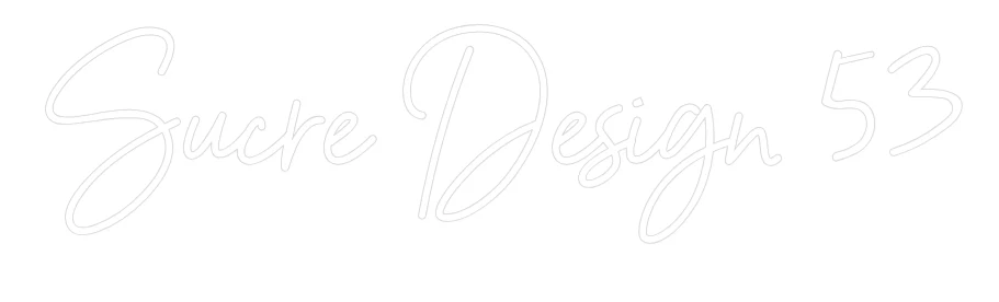 Néon personnalisé: Sucré Design ...