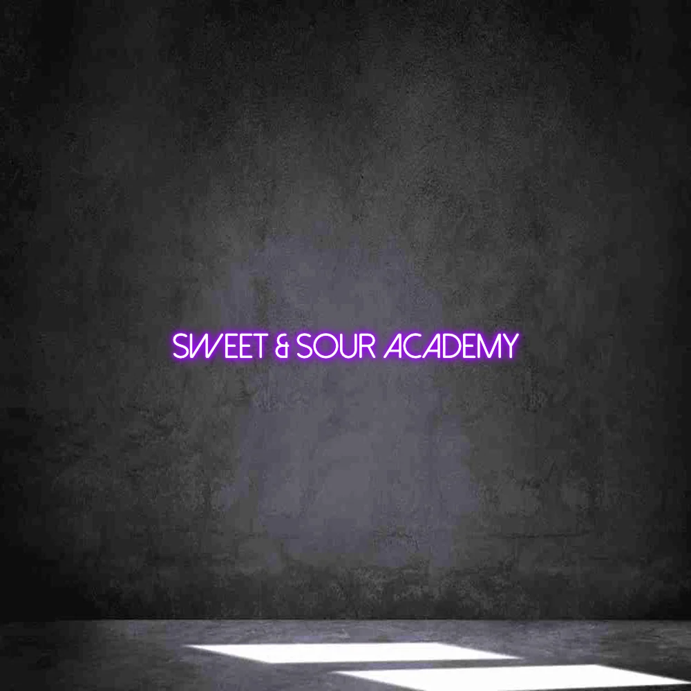 Néon personnalisé: SWEET & SOUR AC...