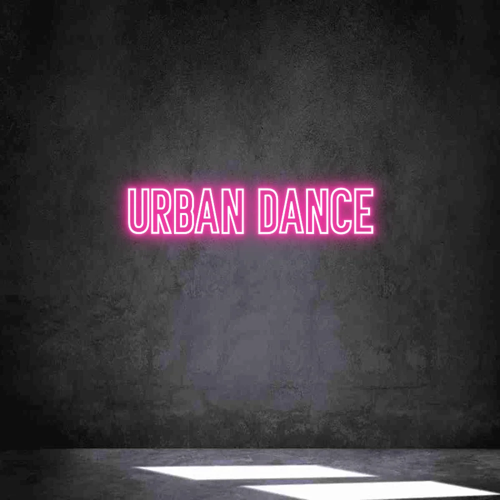 Néon personnalisé: Urban Dance