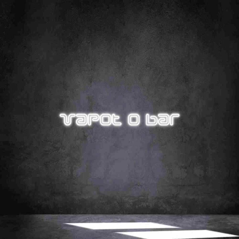 Néon personnalisé: Vapot O bar