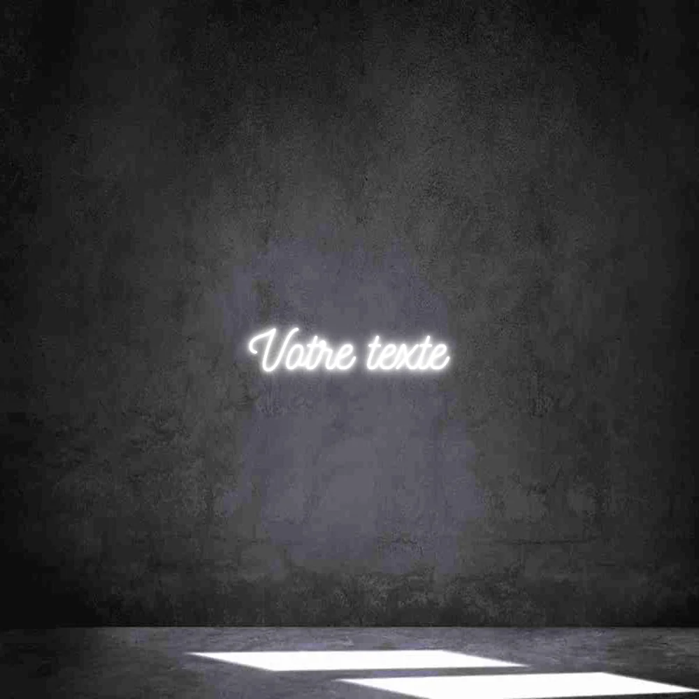 Néon personnalisé: Votre texte