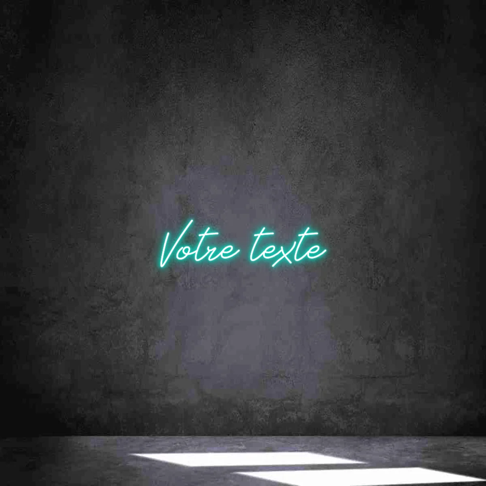 Néon personnalisé: Votre texte