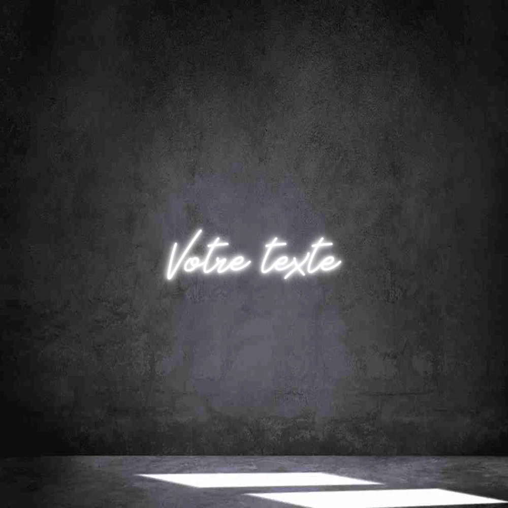 Néon personnalisé: Votre texte