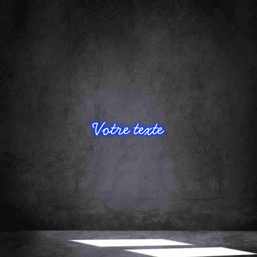 Néon personnalisé: Votre texte