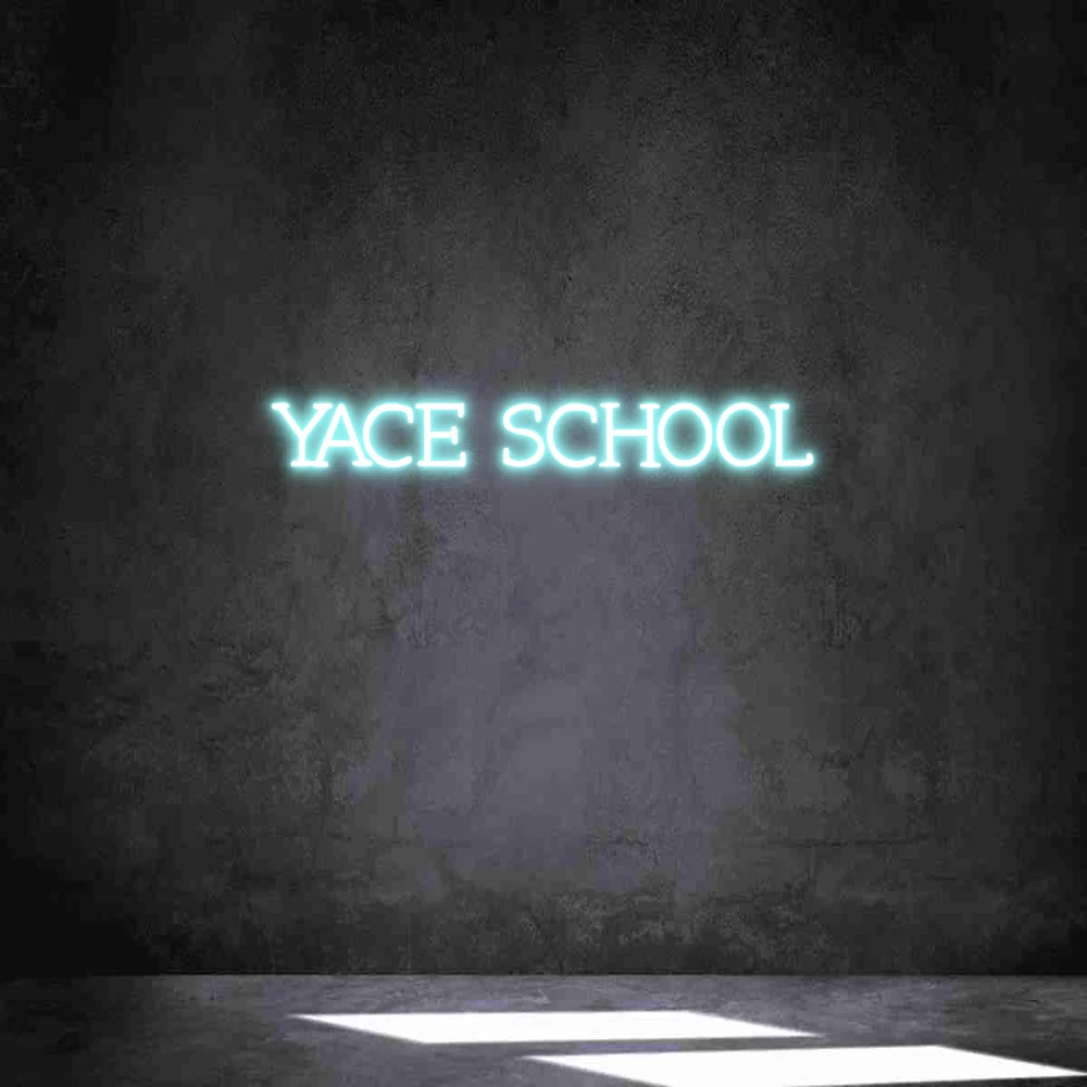 Néon personnalisé: YACE SCHOOL