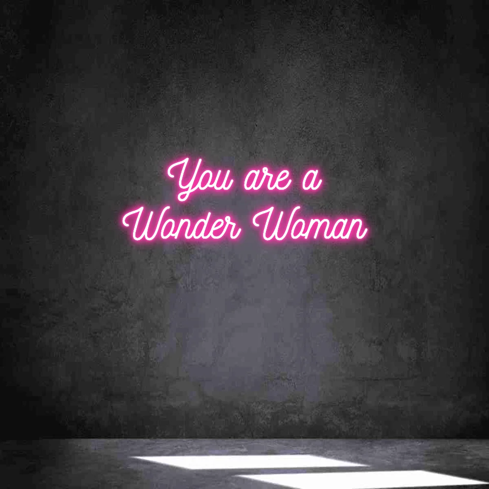 Néon personnalisé: You are Wonde...