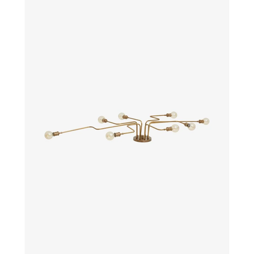 Nordal /S DEVI plafonnier, 8 lampes-doré