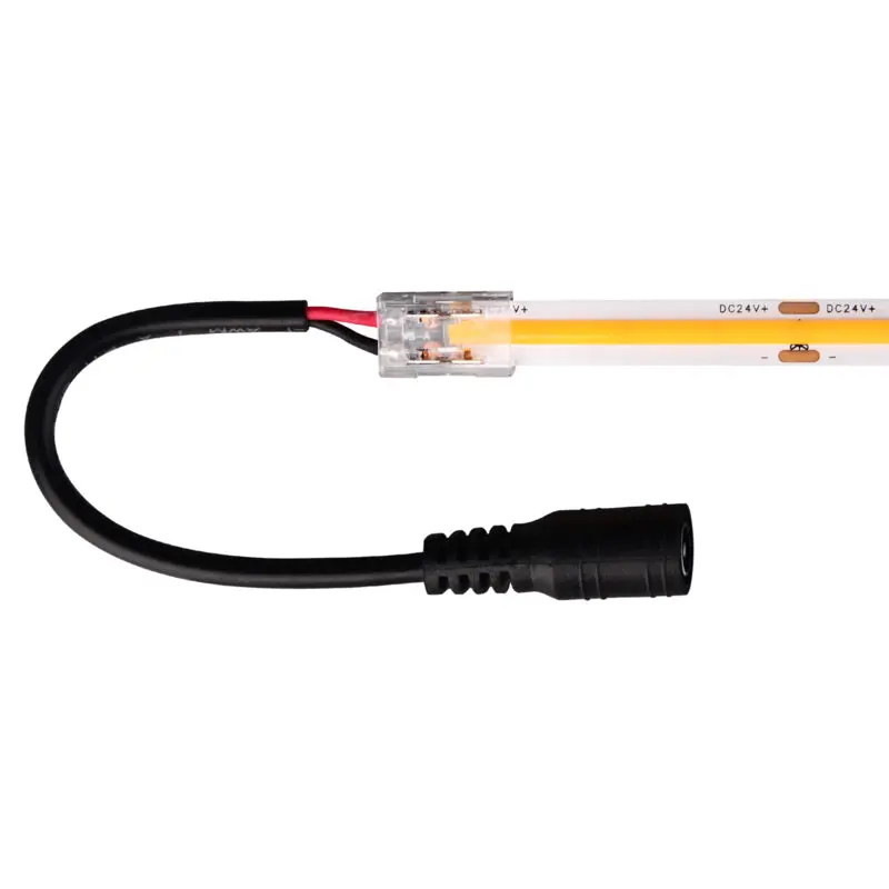 Nutrition Connection Cob LED Strip | 10 mm | 24V | Branchez et jouez | Homme | Câble de 15 cm