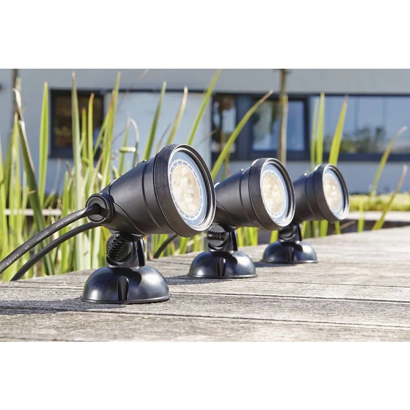 LunAqua Classic LED Set 3 - Spots polyvalents immergeables - Oase Oase Living Water
