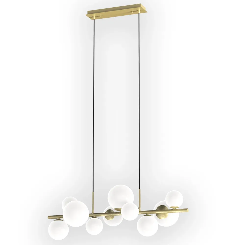 Suspension linéaire Onli Lighting Paloma 10L G9 L 85,5 cm